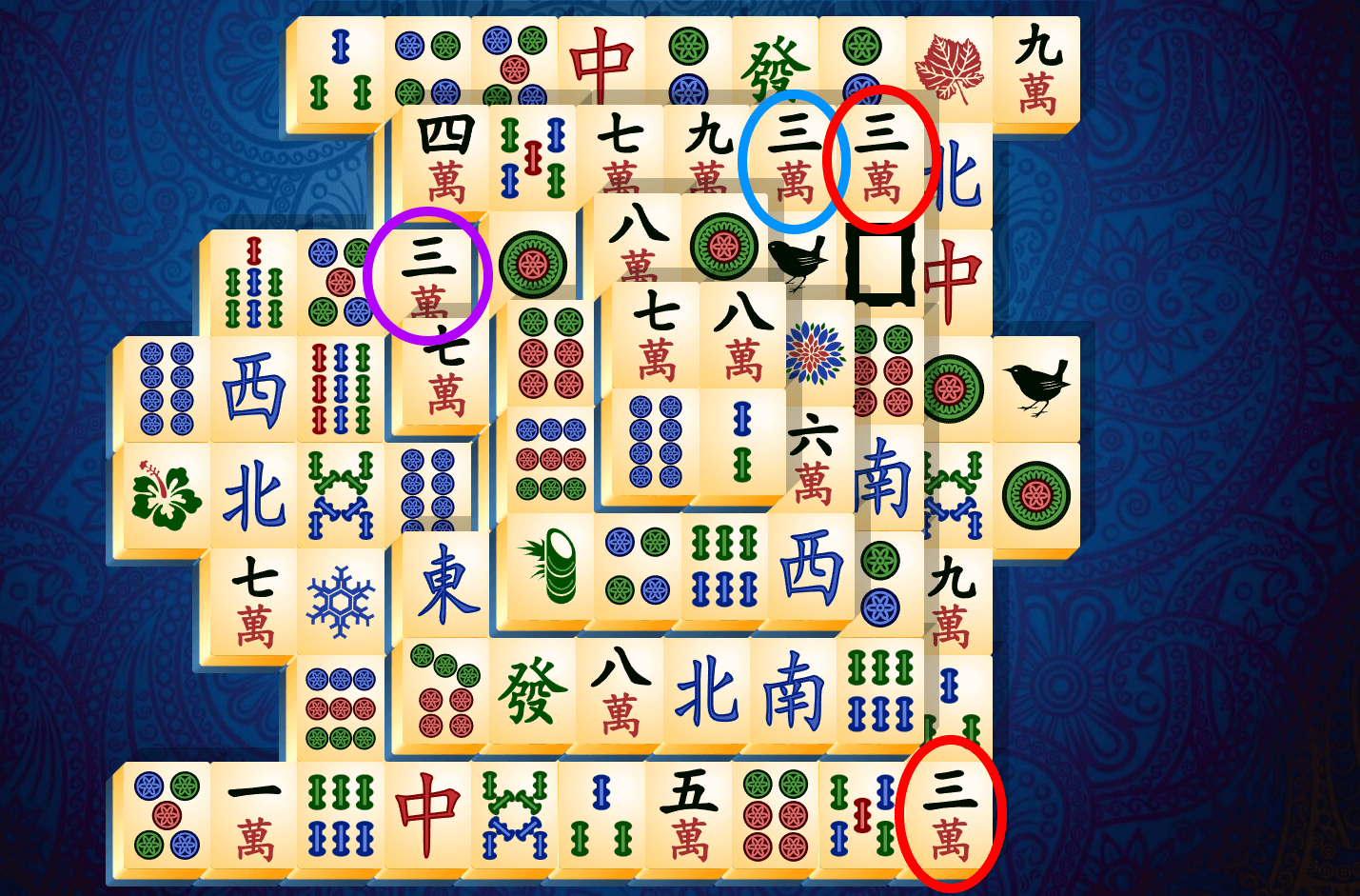 Návod k Mahjong Solitaire, krok 8